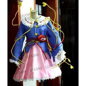 K1315b 東方Project 東方地霊殿 古明地 さとり 風 コスプレ衣装+