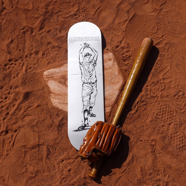 レイモンド・ペティボン：スケートボード「No Title (The raised hands...), 2013」 定価¥53,900