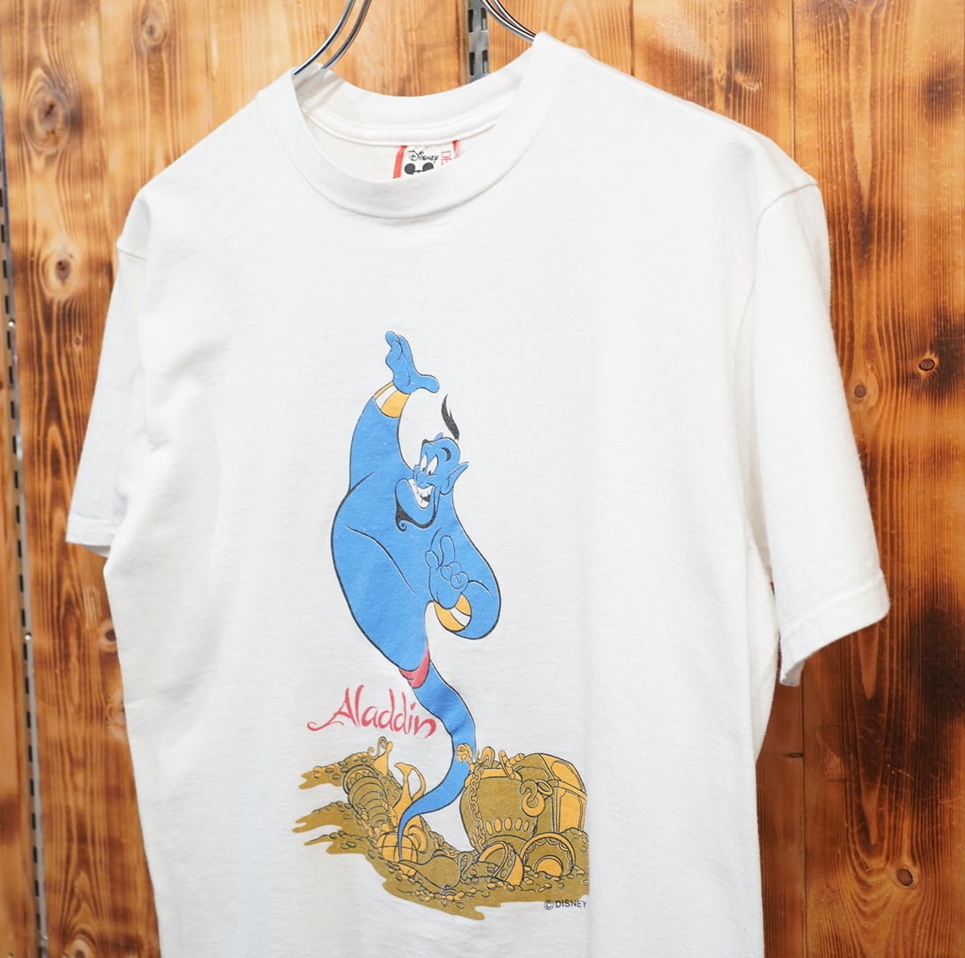 disney アラジン ジーニー Tシャツ M/usa製 ディズニー aladdin | 古着
