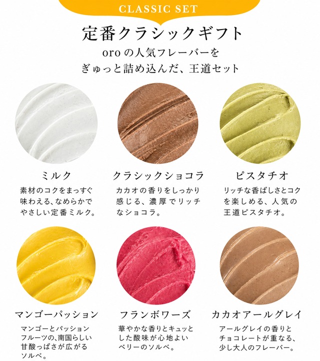 沖縄ジェラートギフト12個入り 定番クラシック