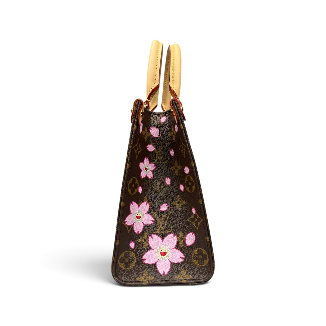 【LOUIS VUITTON × 村上隆】ルイ・ヴィトン LV × TM "チェリーブロッサム" オンザゴー PM
