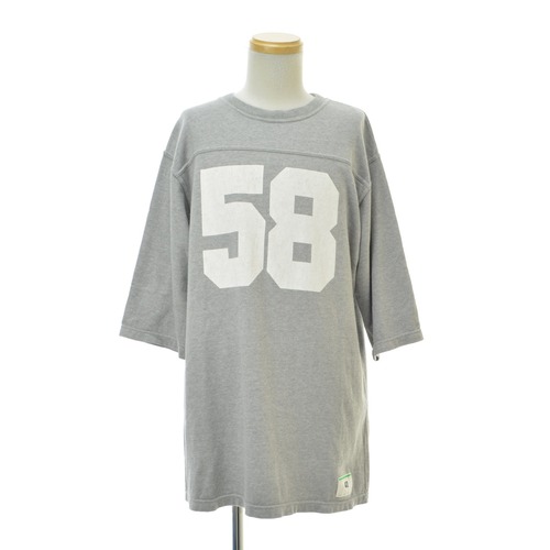 MORE ABOUT LESS / モアアバウトレス90s〜 フットボール五分袖Tシャツ