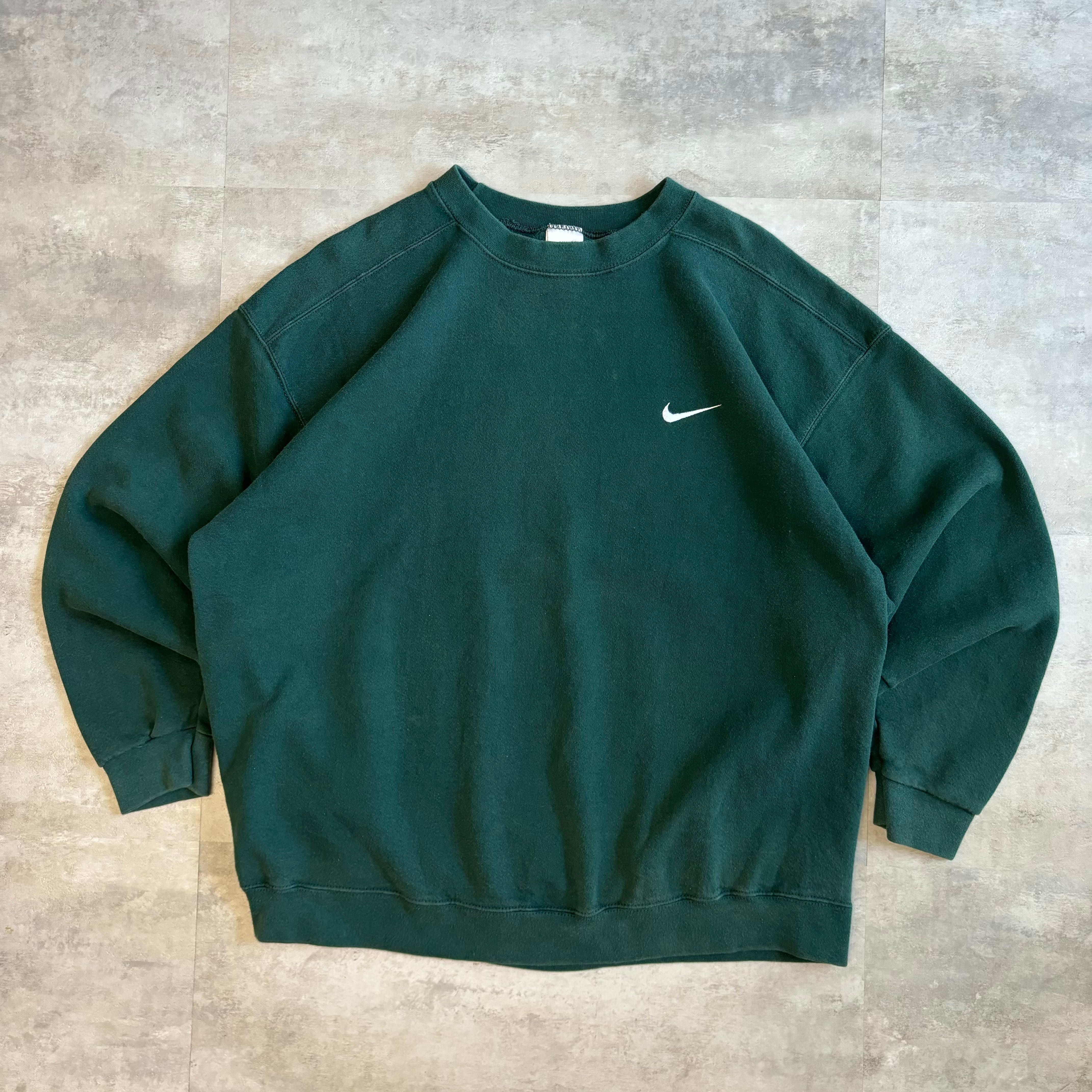 NIKE ナイキ 90's スウェット グリーン USA製 XL no.1740