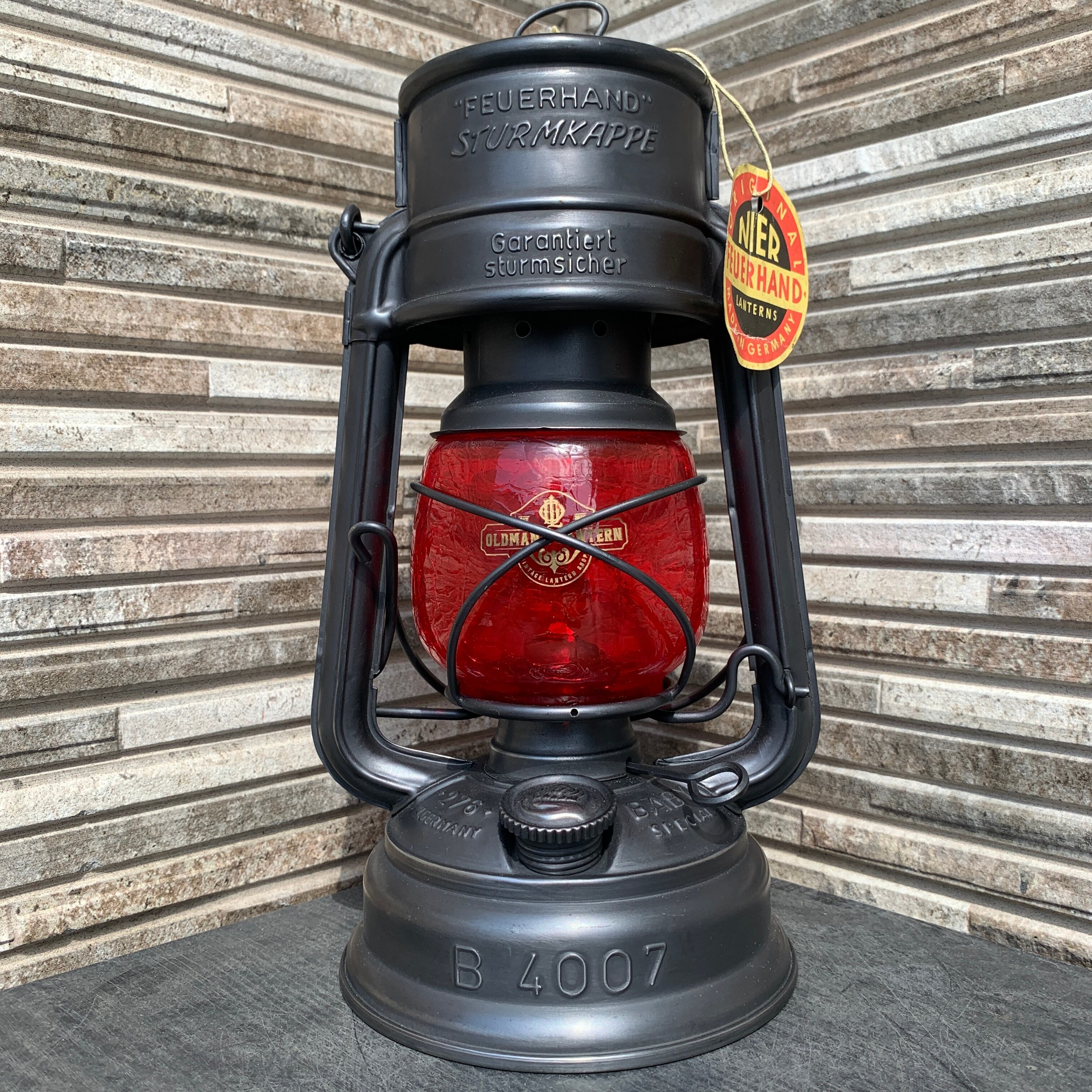 未使用 FEUERHAND 276 StK BUND 4007 army 未使用】FEUERHAND 276 StK BUND 4007 エンボス army | Oldman's lantern