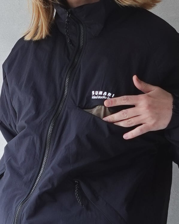 SUMARI Thinsulate™ PUFF JACKET BLACK | nua