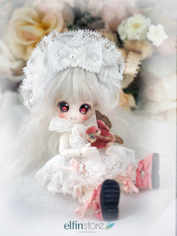 ディーラー製　花かごの小部屋　カスタム　描き目　オビツ11 ちびちび　未使用 ディーラー製 花かごの小部屋 カスタム 描き目 オビツ11 ちびちび 未