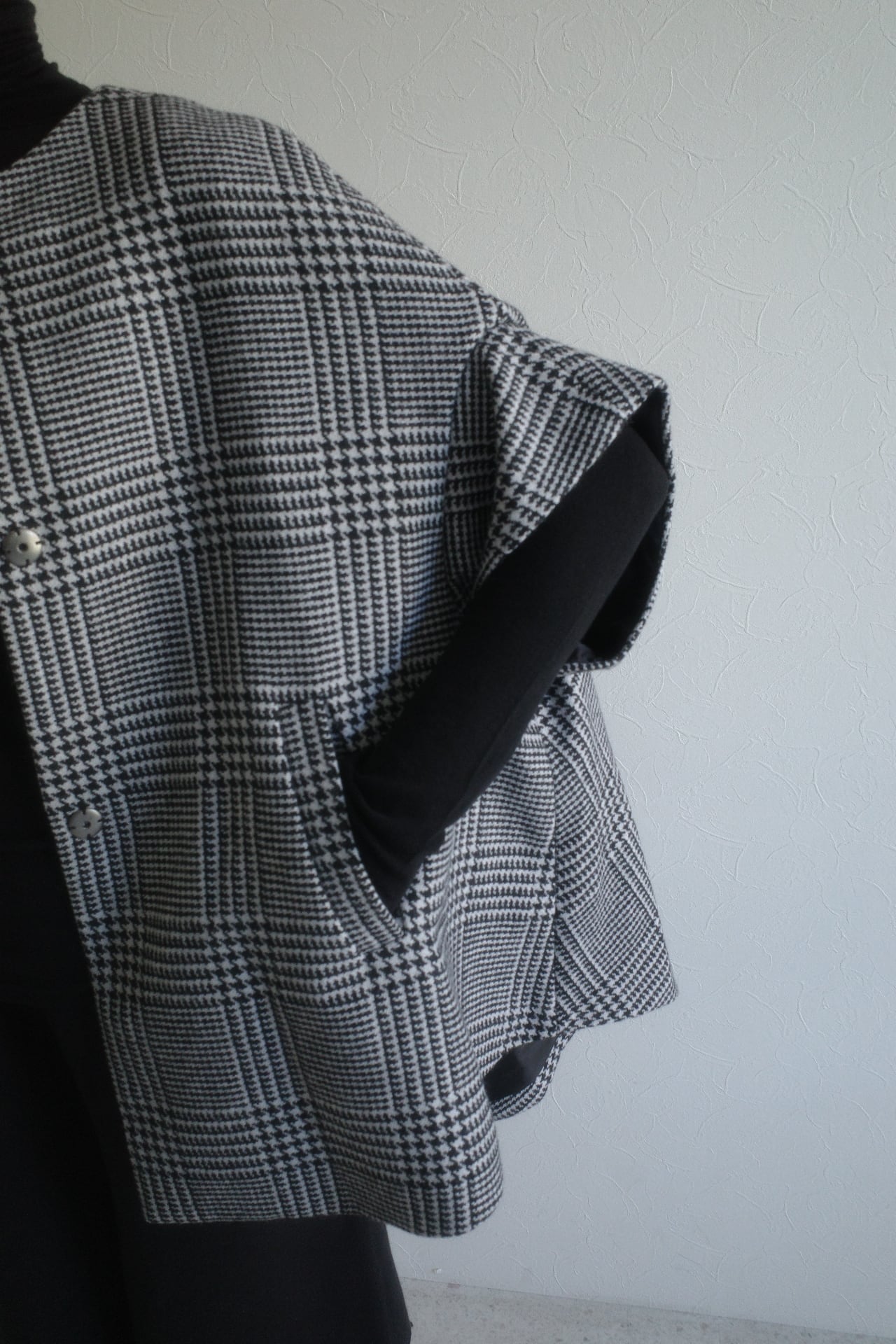 西宮先行 mou cape coat (chidori)