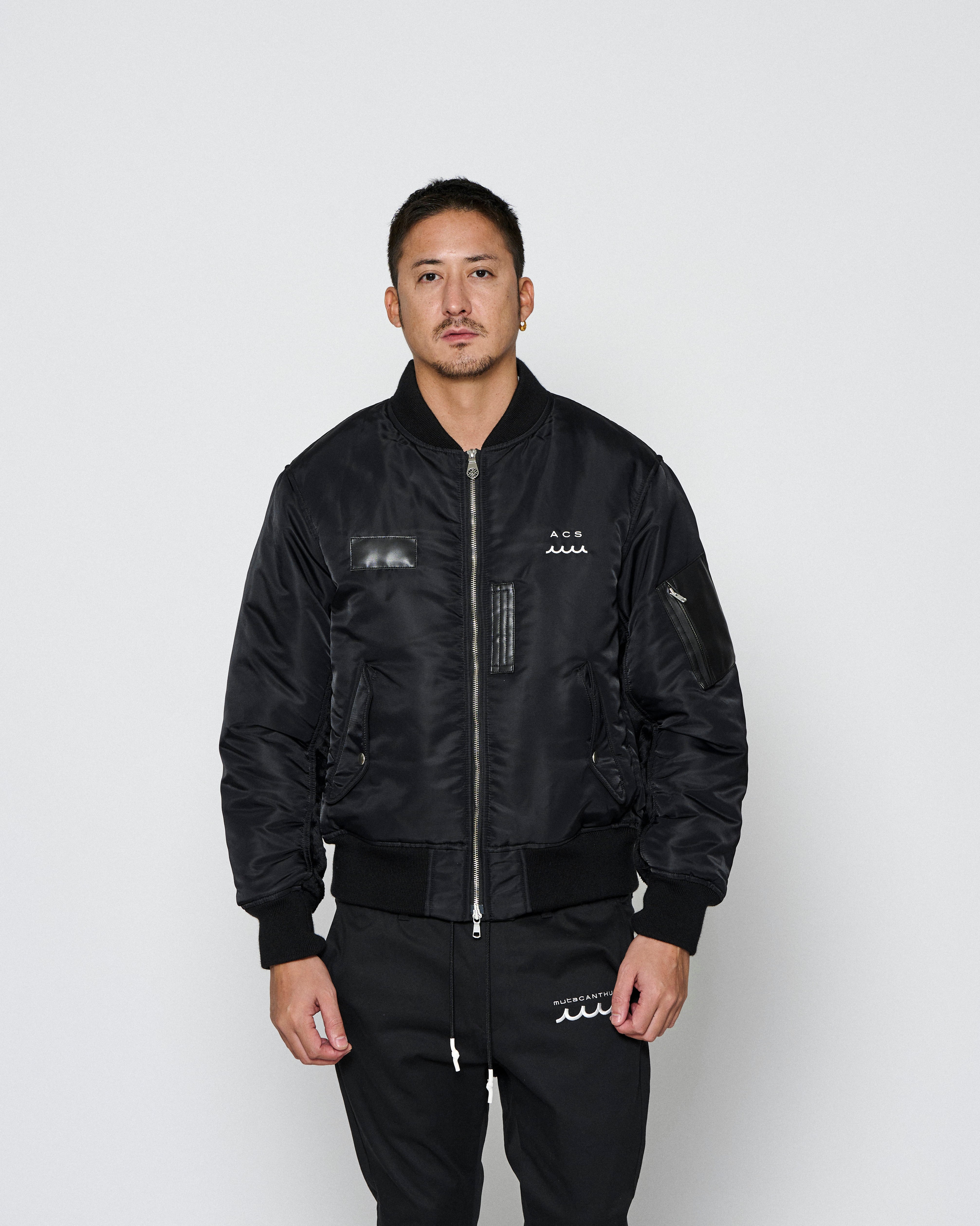 予約販売11月中旬～12月上旬入荷】muta MARINE × ACANTHUS オーバー