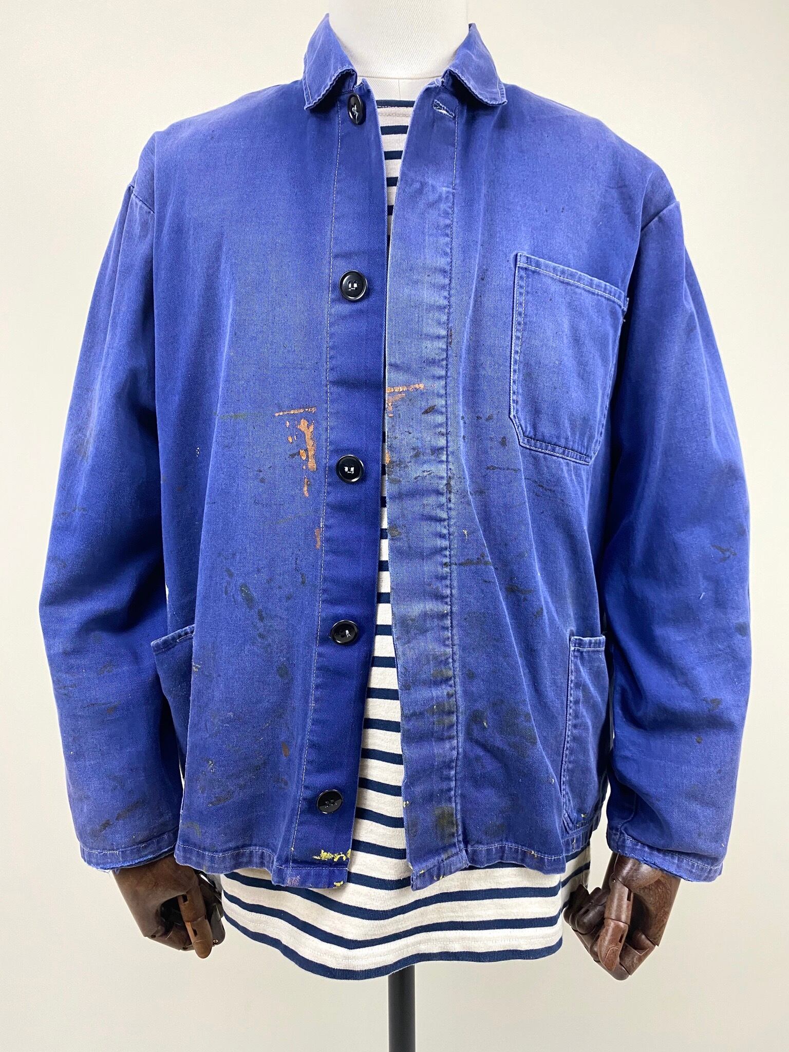 【Vintage】EURO WORK JACKET HBT , 1960's~ / #3 | STUMPROUT - old garment &  new product - powered by BASE