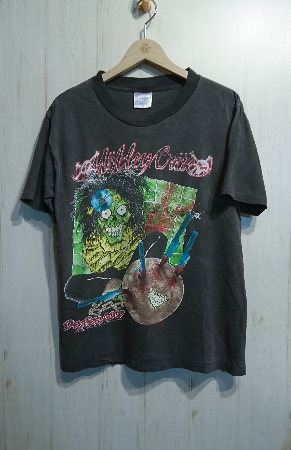 Motley Crue 89年製 PusheadデザインTシャツ | 情熱古着店