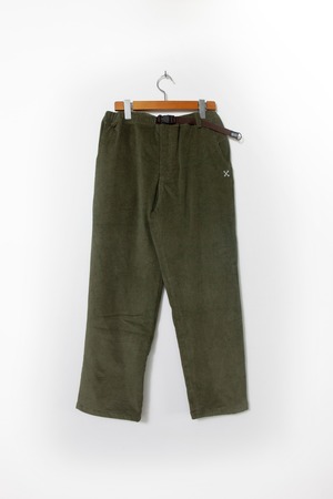 MEDIUM THE BRAND × BLUCO　CORDUROY WARM PANTS / OLIVE