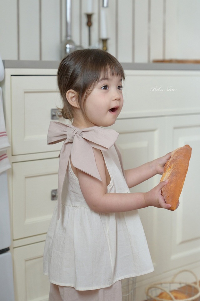 《予約》bebe nine ¨ loen ribbon blouse ¨ 26summer