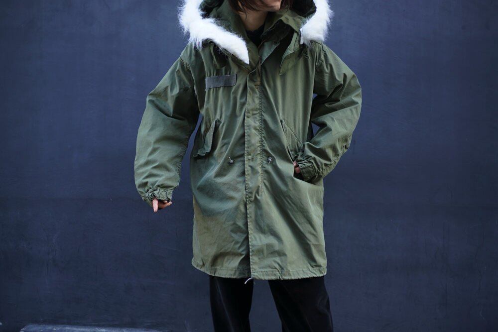 【80s】M-65 Mods coat US ARMY] M-65 Mods Coat Fishtail Coat Full Set SMALL [1980s-] M65