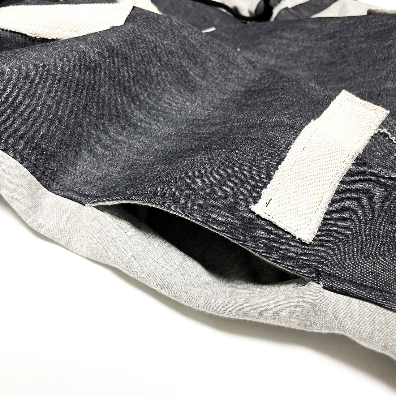 UNFINISHED岡山デニム×トレーナードッキングジャケット2023058