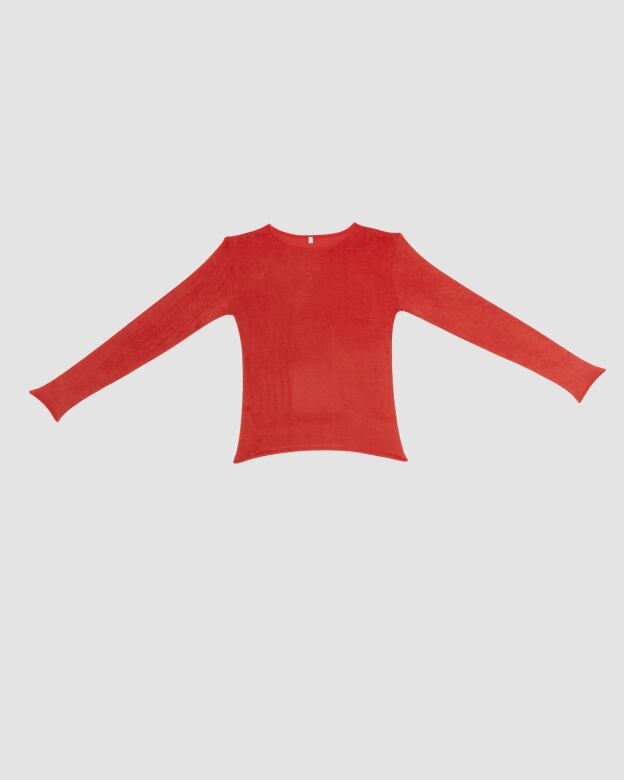BASERANGE】OMO LONG SLEEVE/MINO RED | TOLMA.