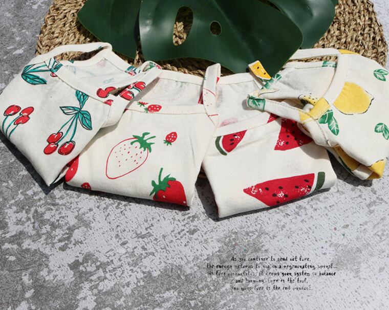 【SALE】summer fruit top S ~ XL / 犬服 春夏 新作 タンクトップ 犬 服 袖なし ドッグウェア ワンコ服