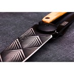 【deejo】Pocket Knife　tatoos 37g TOPOGRAPHY-NAKED