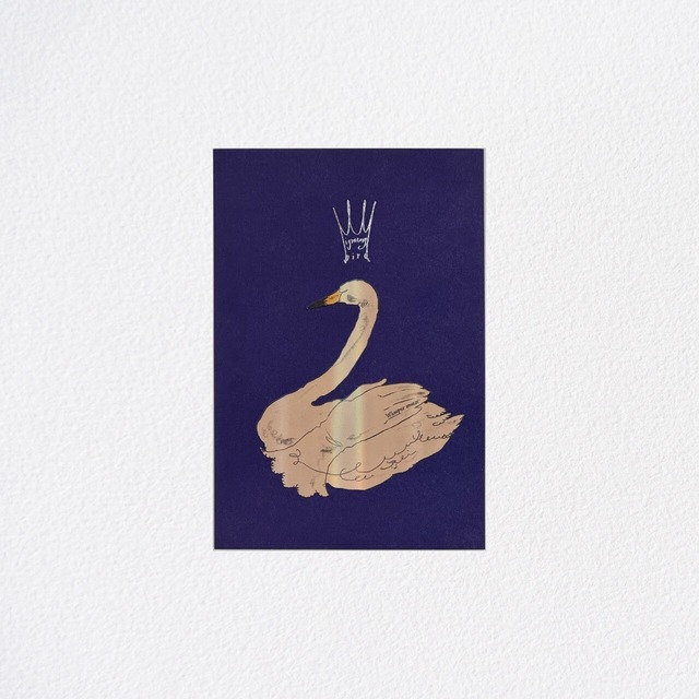 Kurahashi Rei くらはし れい プレミアムポストカード  白鳥