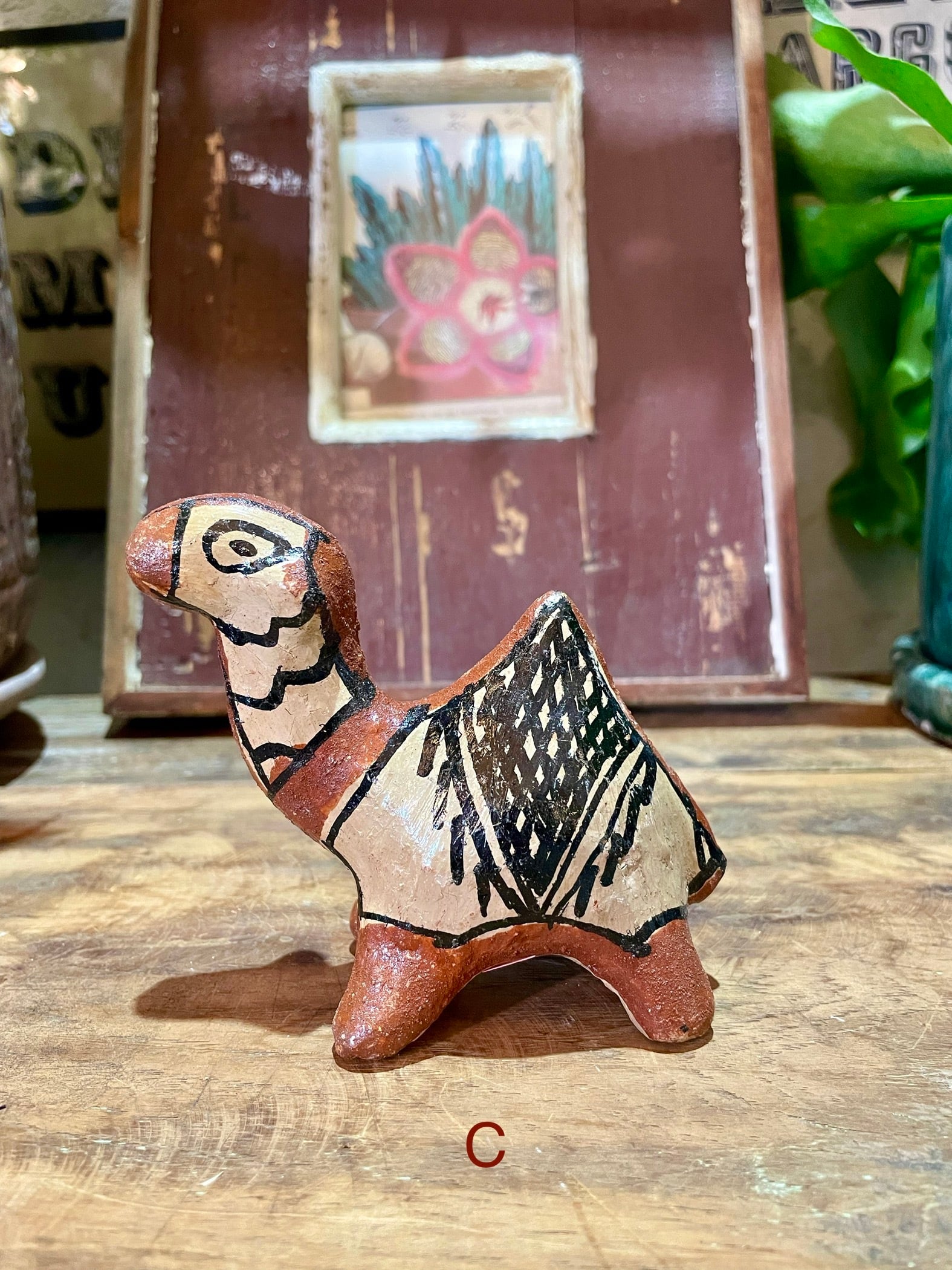 セジュナン陶器 ラクダ オブジェ | plusgardensshop