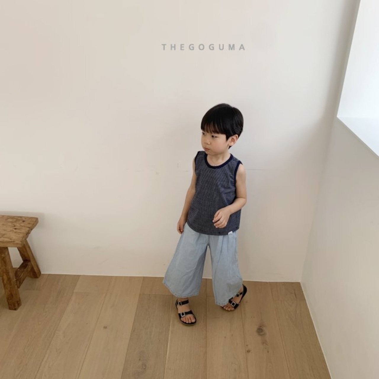 THE GOGUMA 26/SM トントンワイドデニムパンツ