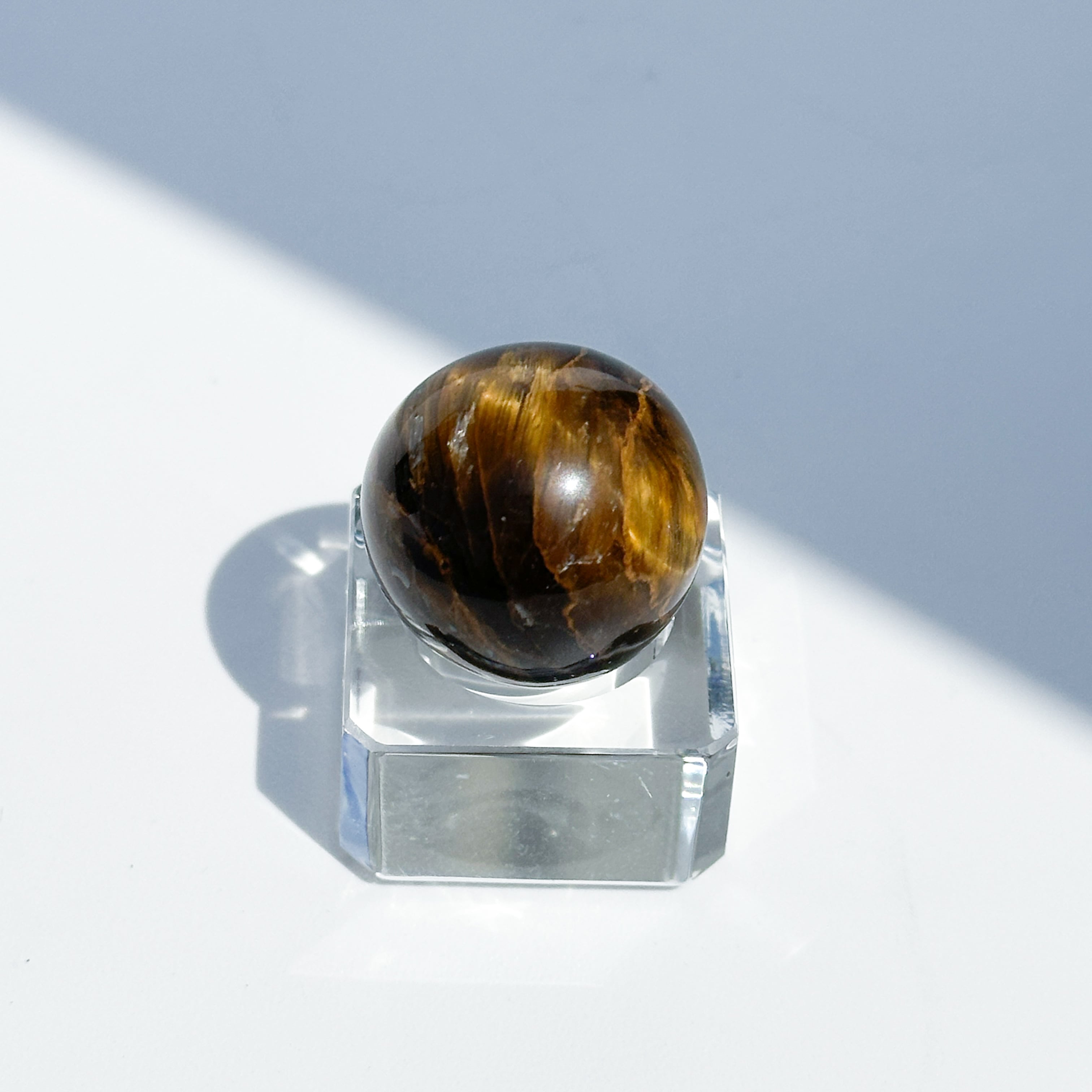 タイガーアイ スフィア（丸玉）31◇ Tiger's eye ◇天然石・鉱物