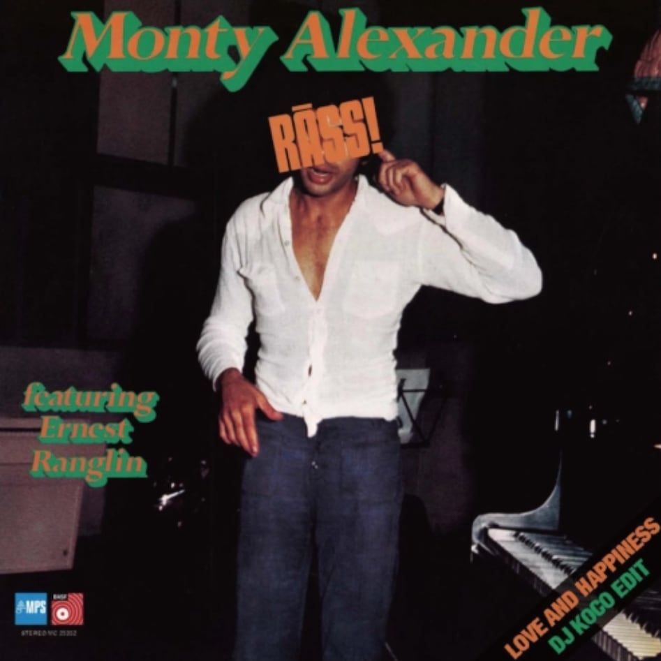 【7"】Monty Alexander / DJ Koco - Love & Hapiness "DJ Koco Edit"