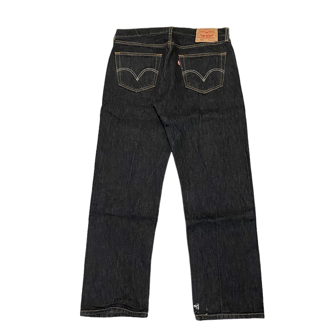 Levi's 501 Black Denim Pants W35 / リーバイス ブラック デニム ジーンズ メキシコ製 古着 ヴィンテージ