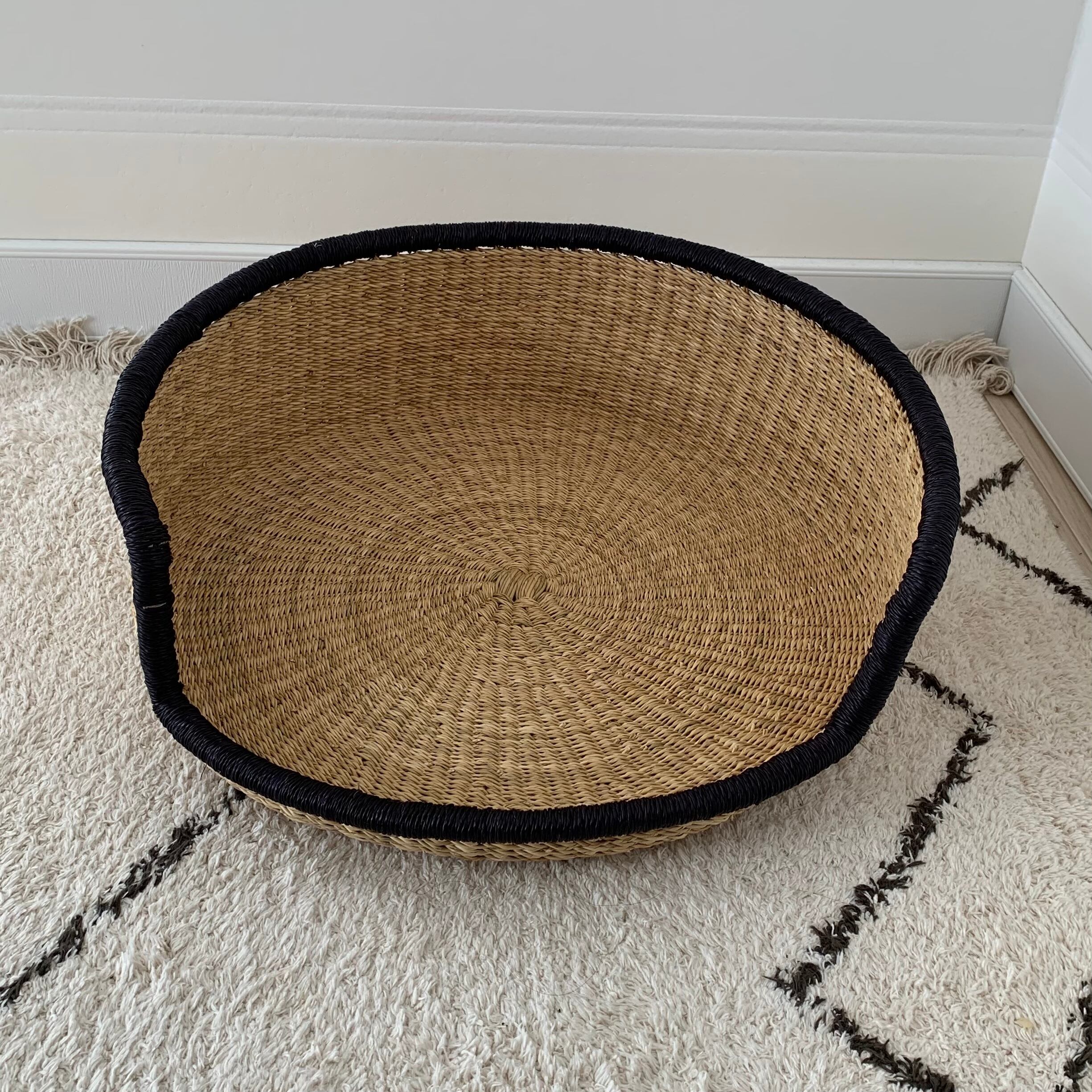 ボルガバスケット ペットベッド ラウンド45 ブラックエッジ | クークー