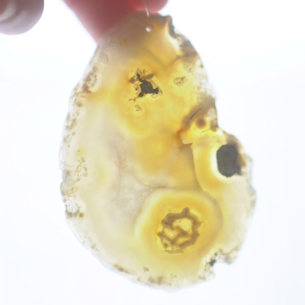 Vanilla Ice cream - アゲートヒーリングチャイム / Agate Sun Catcher Wind Chime 353