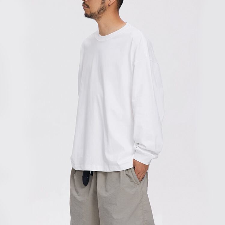 ★Loose Pure Cotton All-match Top　A0701