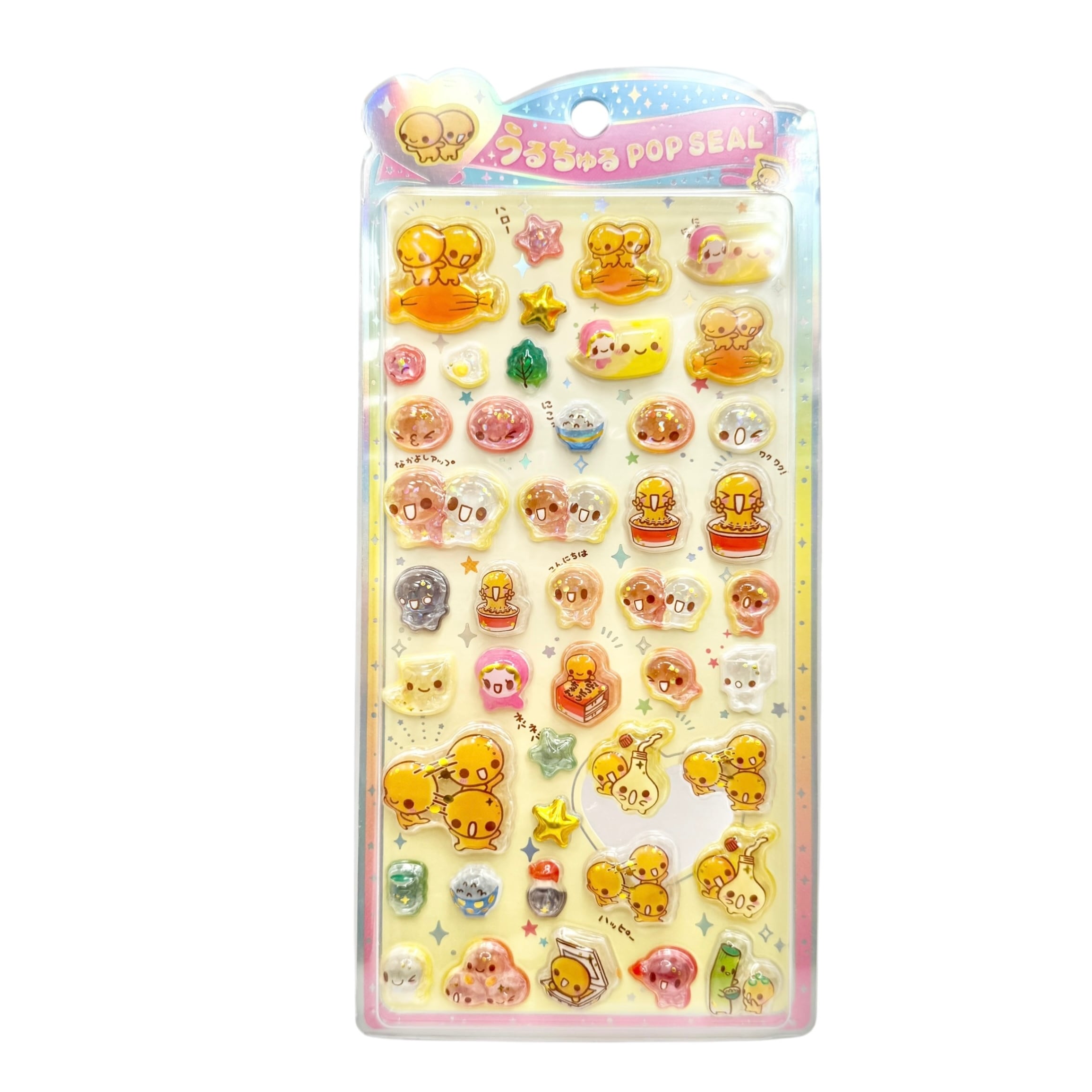 うるちゅるシール15枚　まとめ売り　正規品 パワパフ　なっとうちゃん　ディズニー なっとうちゃん うるちゅるポップシール POP SEAL | Jewelie