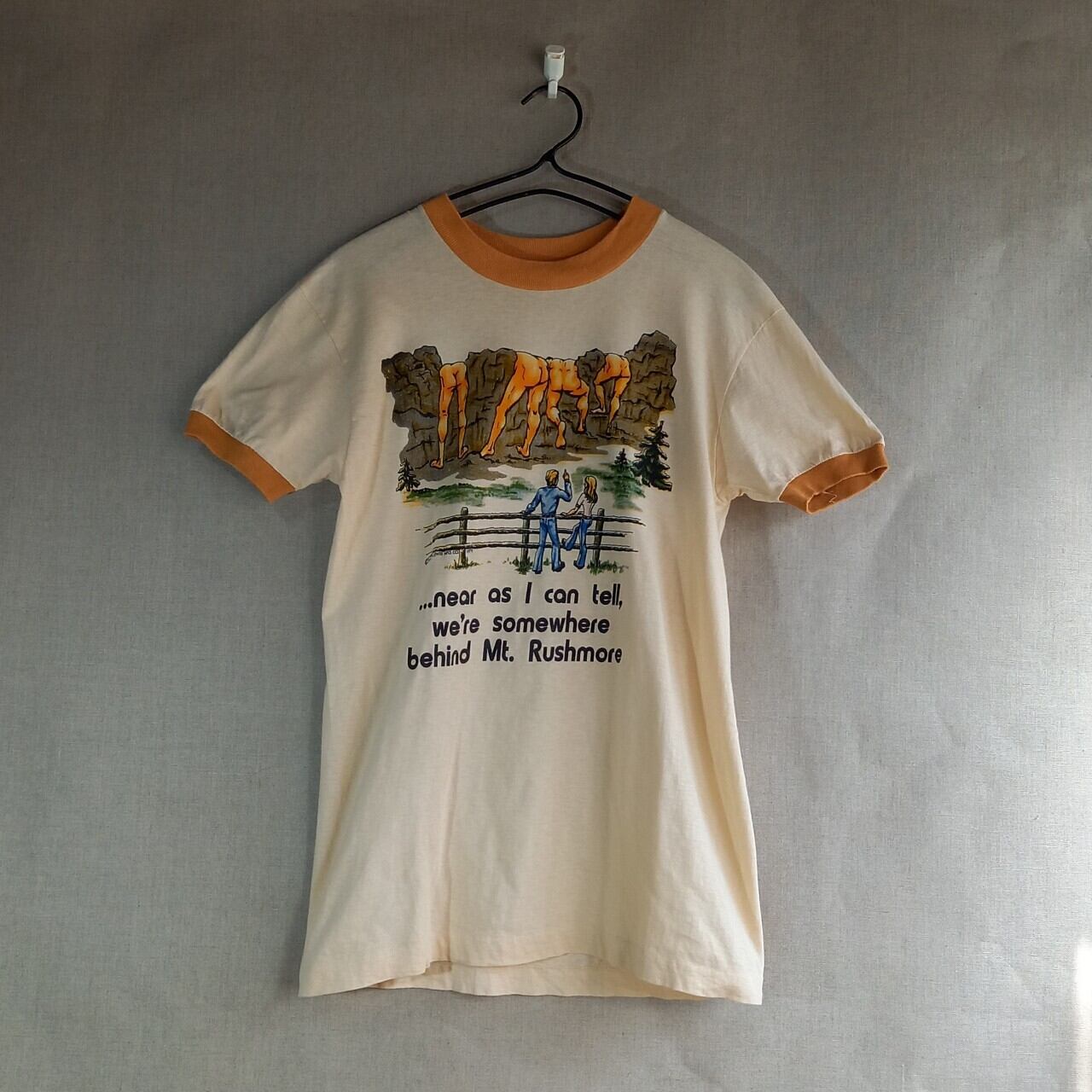 70s ALLEN LEWIS MFG.CO. バカ エロ プリントTシャツ Sサイズ ...