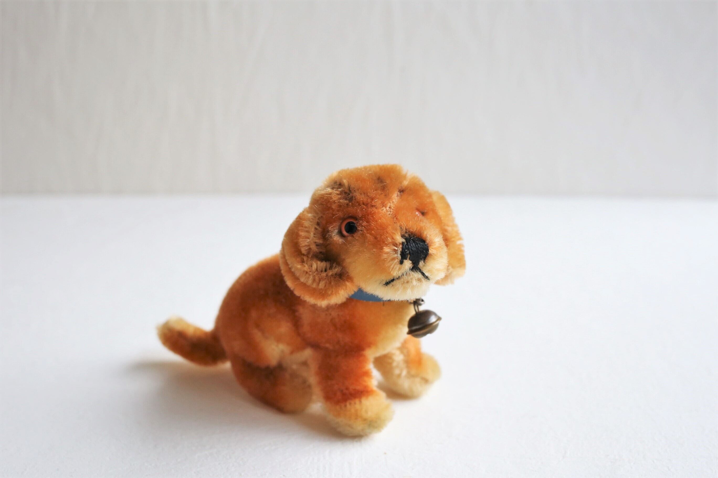 ドイツ ヴィンテージ Steiff シュタイフ ダックスフント お座りポーズ『Bazi』10㎝サイズ N-01428