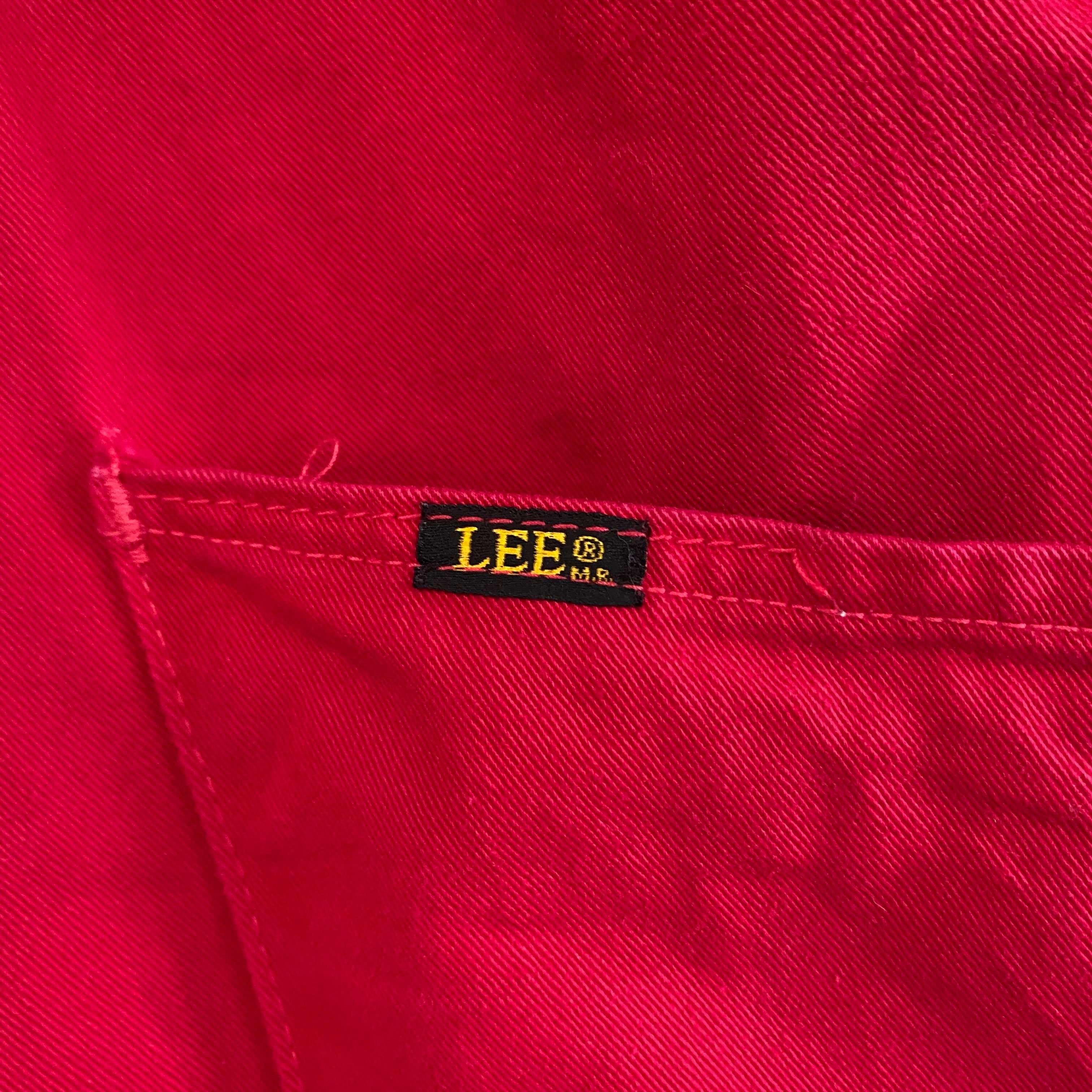 USA製 年代 Lee リー フリーメイソン チェーン刺繍 中綿