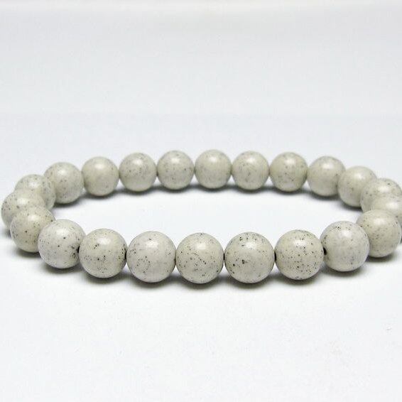 北投石 ブレスレット 9mm 一点物 メール便可 111-50254