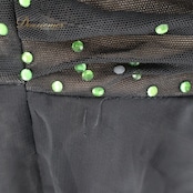 社交ダンス 衣装 ラテン ドレス ワンピース 黒 レース 花 デモ 競技 パーティ 発表会 軽い 薄い アームカバー ブラック系 ピンク系 フリル 動きやすい おしゃれ 大人可愛い 発表会用 ショートドレス 透け感 レディース