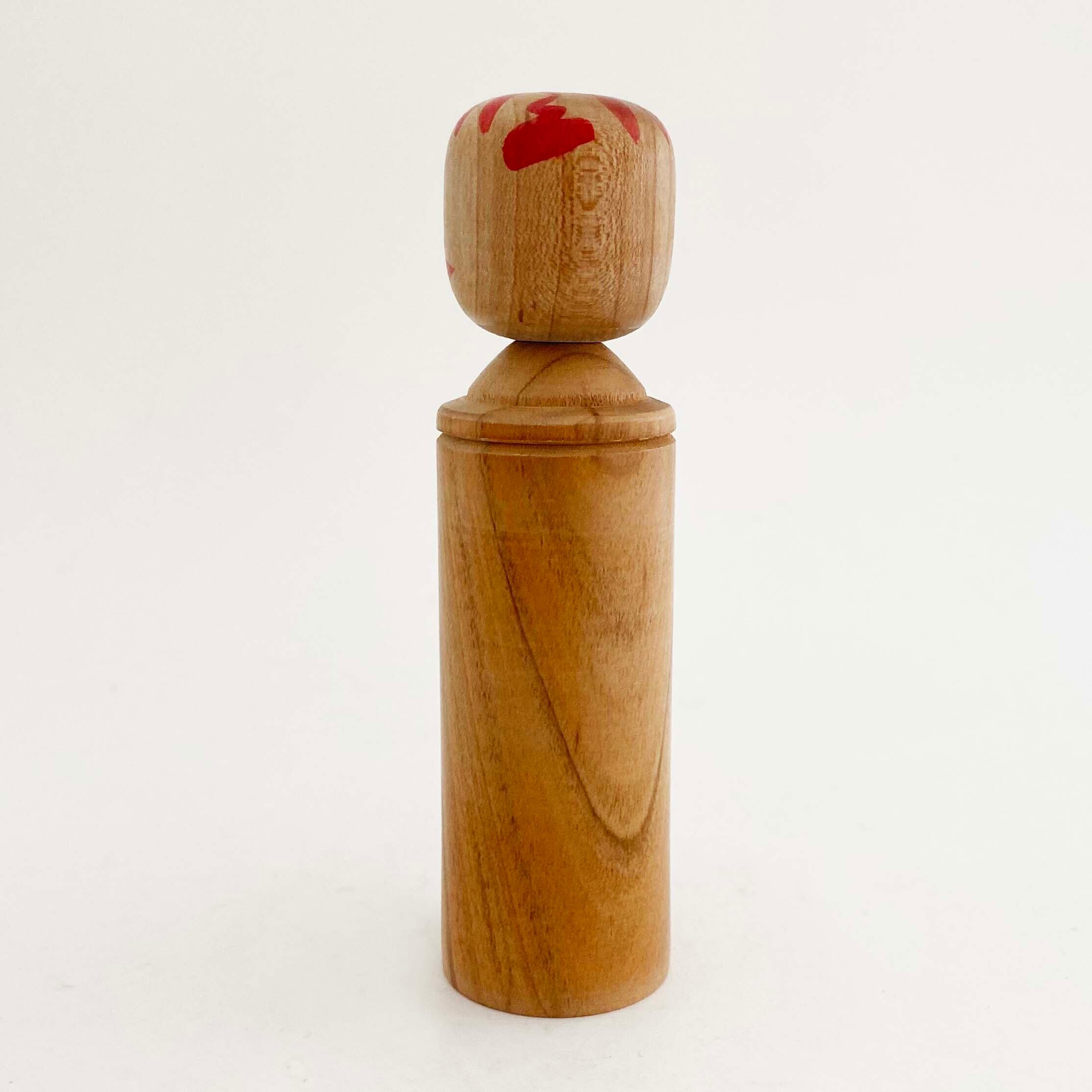 小寸こけし（肘折系 / 我妻勉工人）