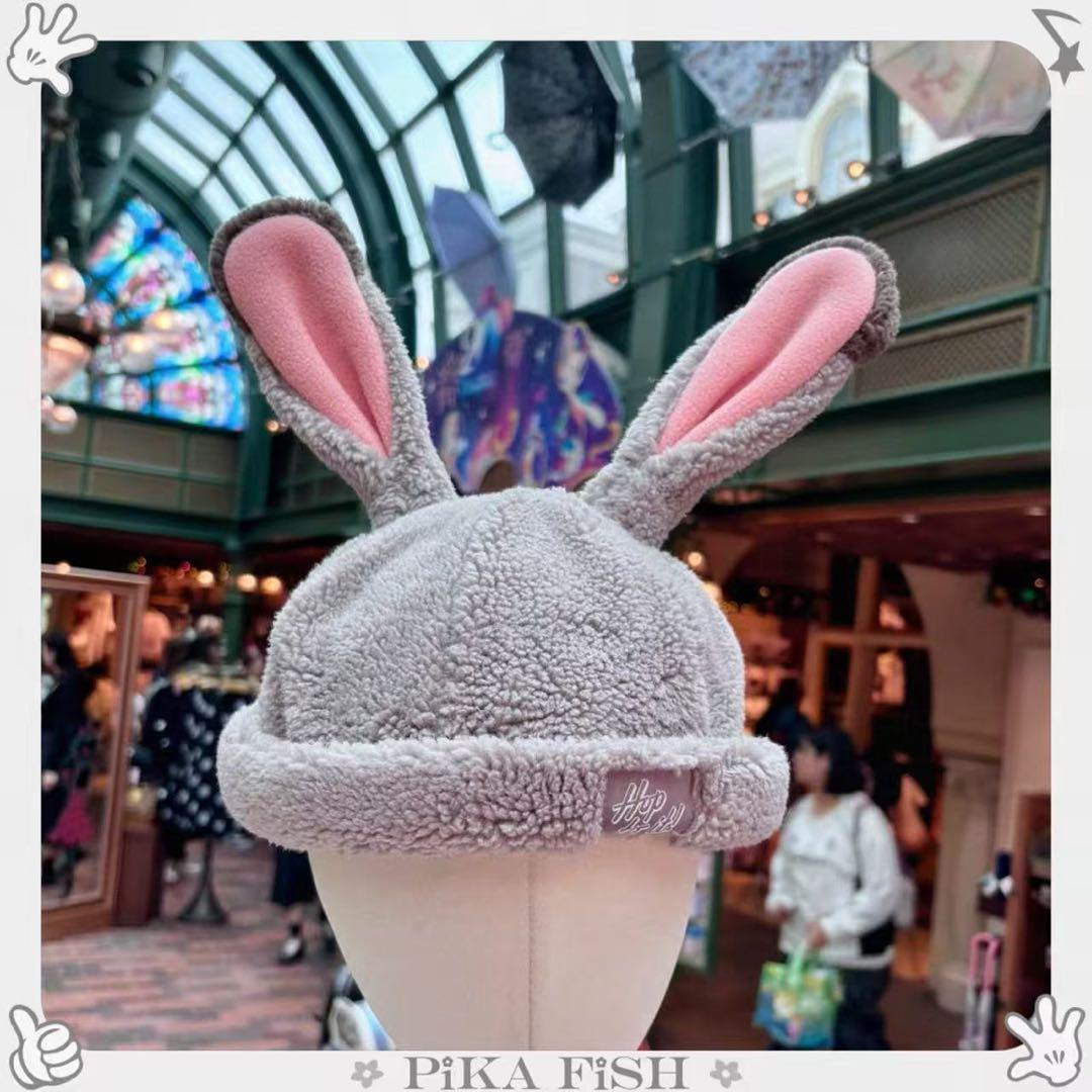 Fニック　ジュディ　香港ディズニー　帽子　2点セット　冬 Shelly shop ディズニー代行 | お品切れしていたズートピア2のニックと