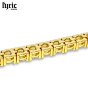 5mm 18cm luxury tennis bracelet gold