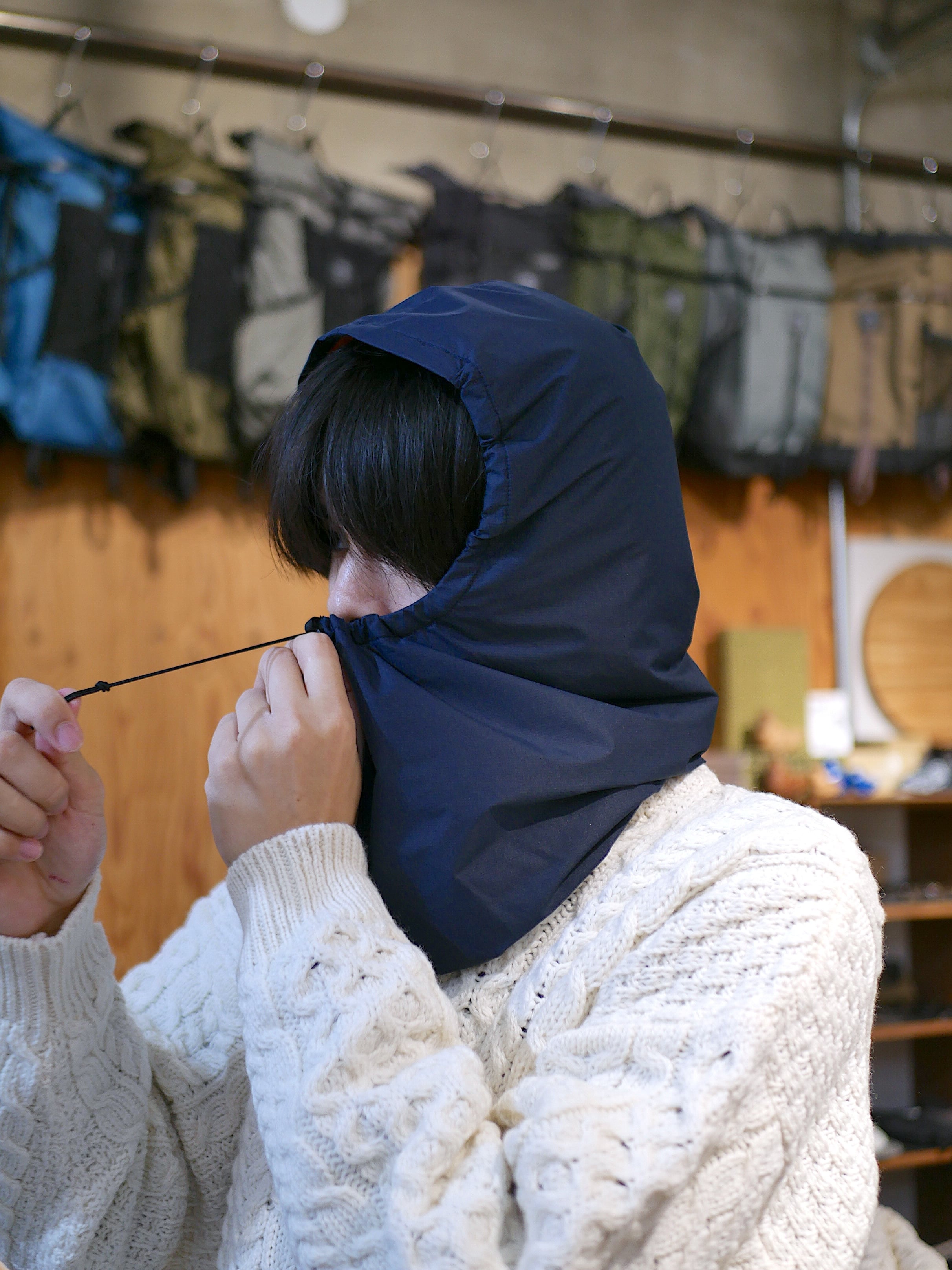 山と道 / LIGHT ALPHA ONLY HOOD | st. valley house - セントバレーハウス