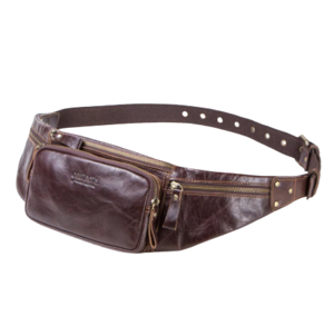 Cowhide waist bag  [2 colors available]