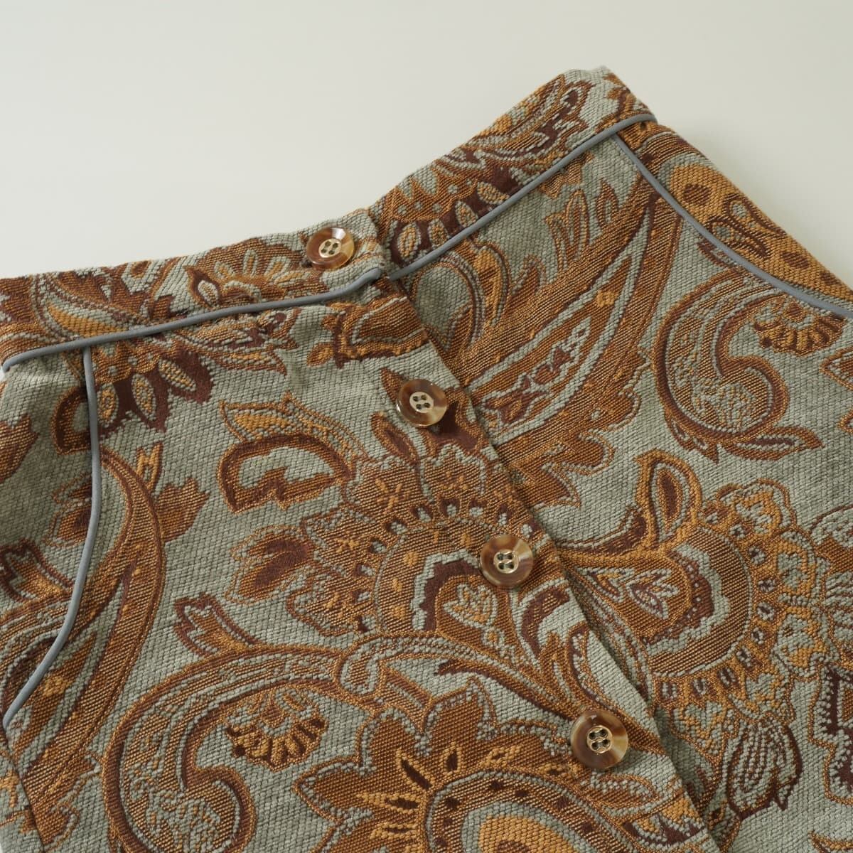 AMERI アメリ PAISLEY RUG SKIRT ペイズリー ラグ スカート タイト  