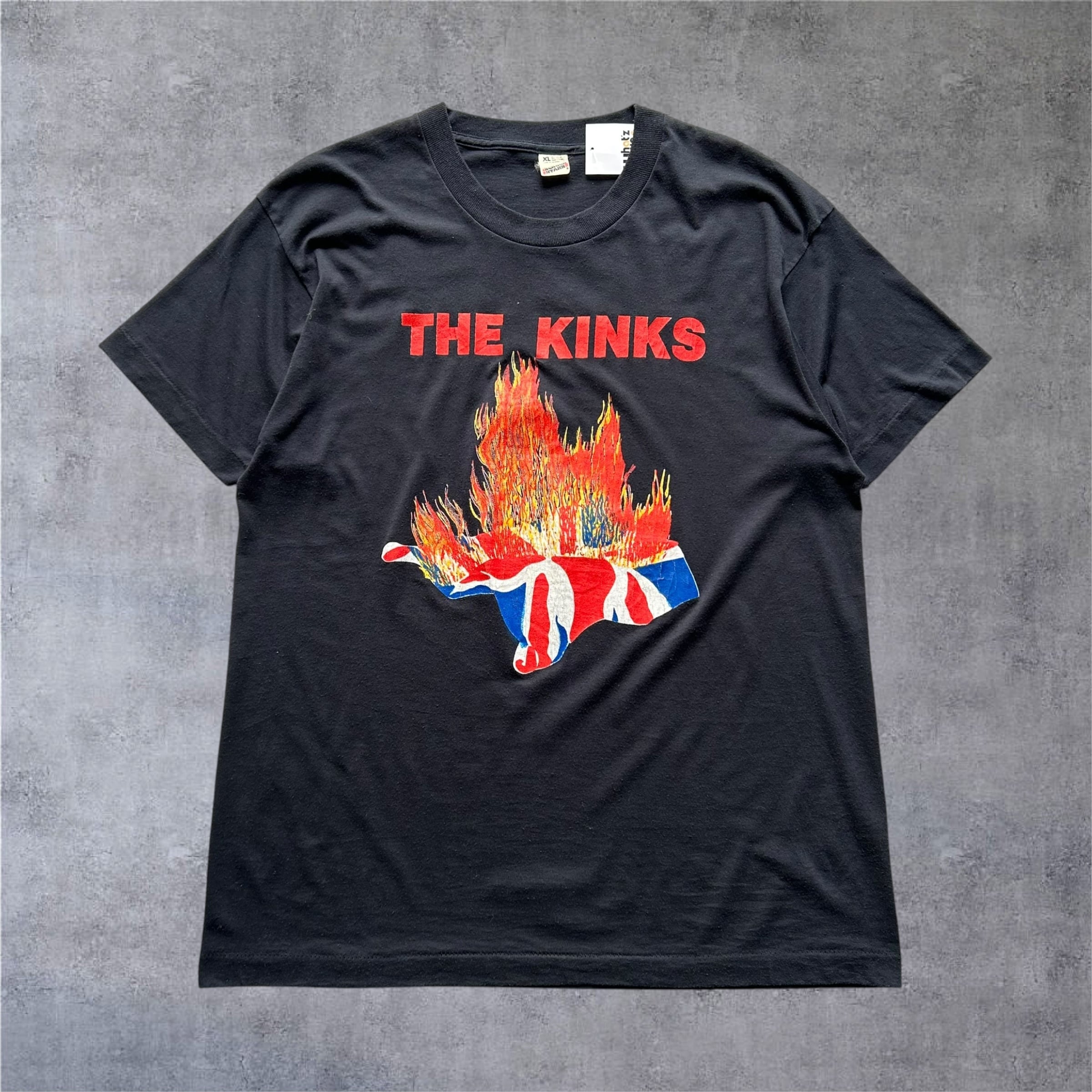 1989s The Kinks "UK JIVE ACROSS AMERICA Tour" T-shirt【高円寺店】