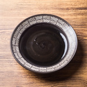 Rim Plate Kukka 18cm（ 6寸皿・ケーキ皿）／若生沙耶香