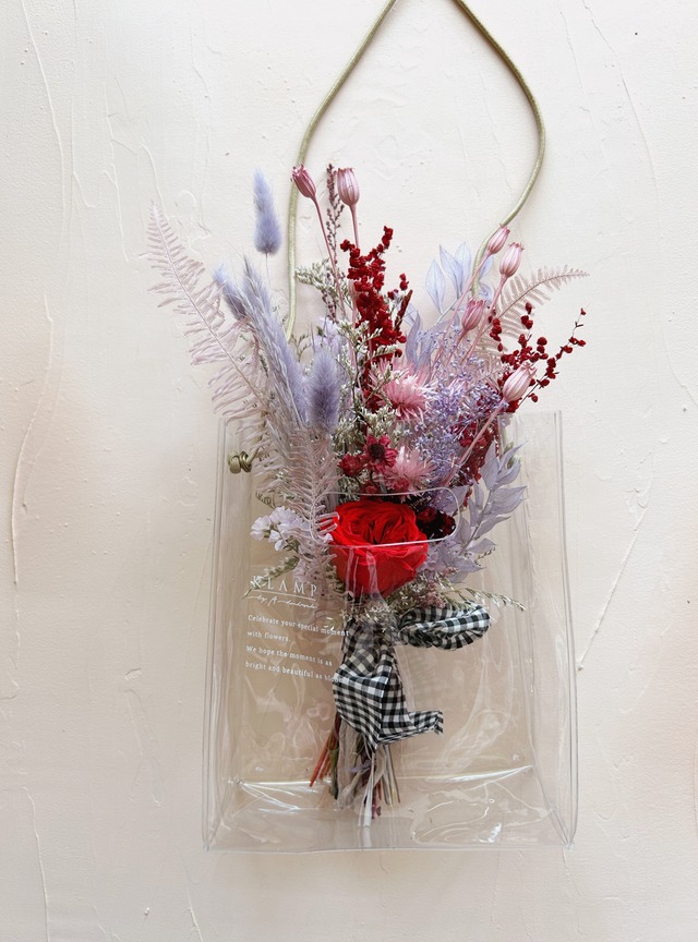 Original clear bouquet bag  “bloom”  Mother’s Day'01
