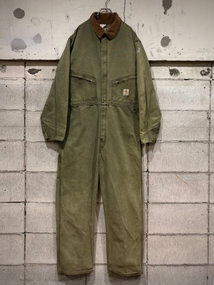 【Caka otto】 "Carhartt" 80's Good Fade Duck Jumpsuits