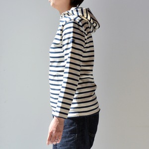 セントジェームス フード付コットンTシャツ(17JC OUESS CAPU)ECR/MAR【レターパックプラス可】