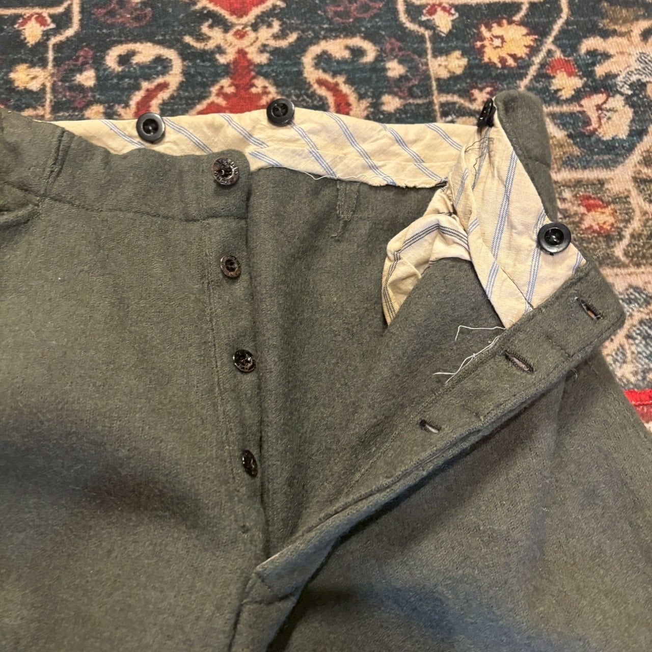 50s 60s ユーロ ヴィンテージ ジョッパーズ パンツ ワークパンツ W84cm