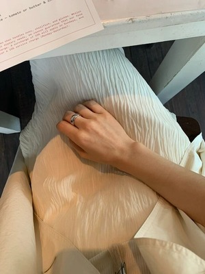 [OUNCE] second pleats skirt (即納)