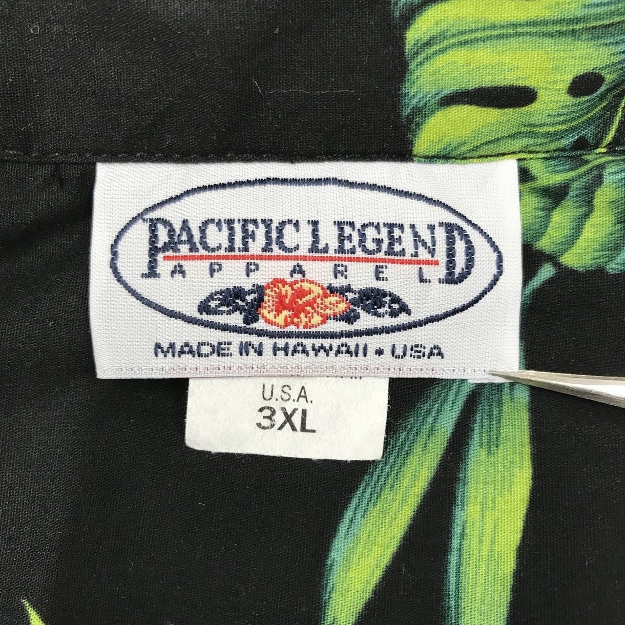 pacific legend 90s アロハシャツ　オープンカラー　シャツ